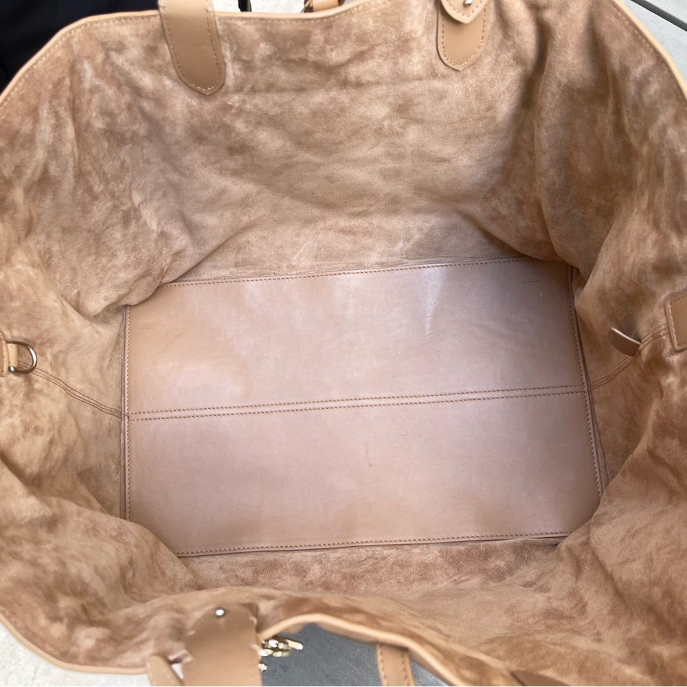 Dior Tan Quilted Toulouse Tote with Gold Hardware - Picture 6 of 11